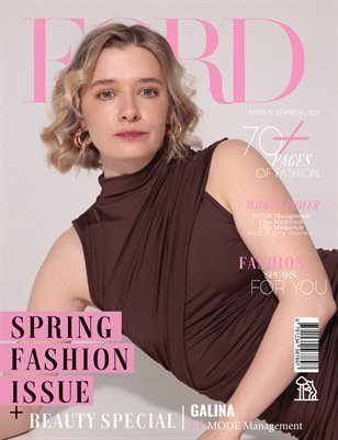 FORD Magazine — The April Fashion Edition Vol. 1 2026 cover
