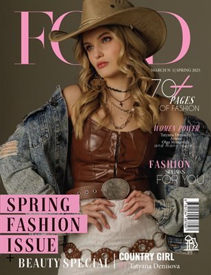 FORD March 2026 Fashion edition cover